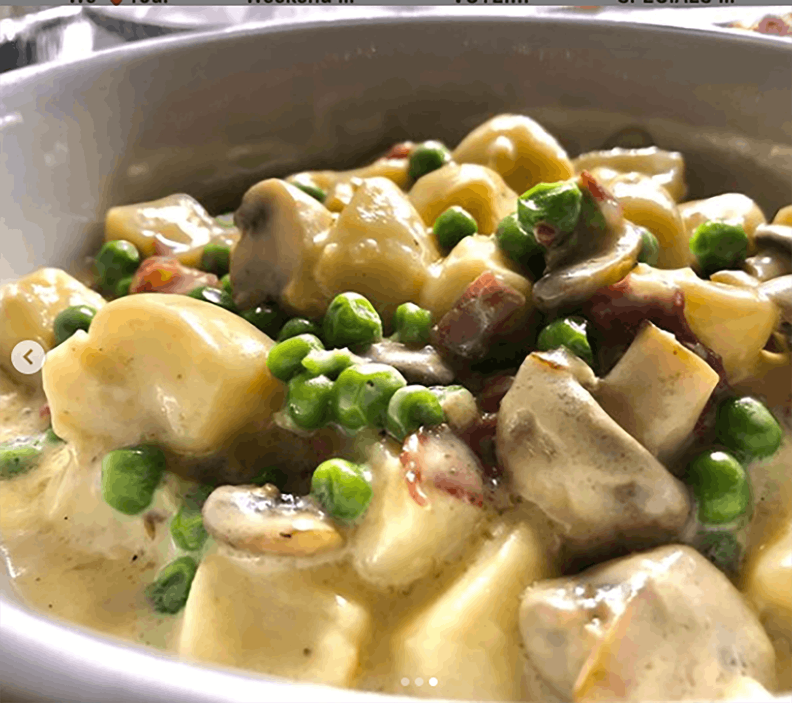 Gnocchi Salerno from Cantalini's Salerno Beach Restaurant - Playa del Rey in Los Angeles, CA