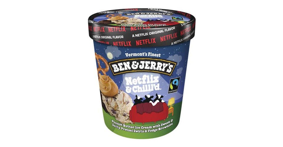 Ben & Jerrys Netflix & Chilled Pint (16 oz) from CVS - Mineral Point Rd in Madison, WI