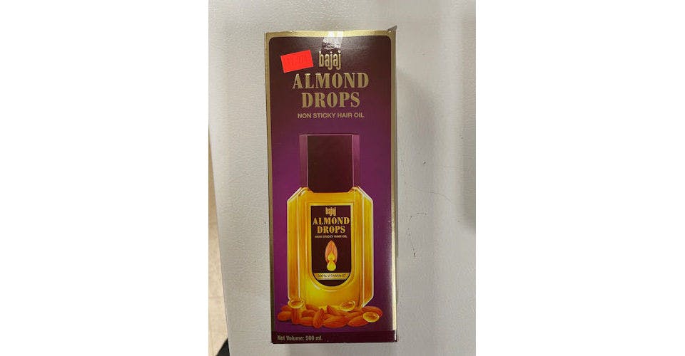 Bajaj Almond Drops (500ml) from Maharaja Grocery & Liquor in Madison, WI