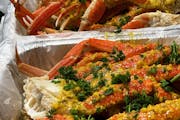 Crab Love Boil from Bailey Seafood in Buffalo, NY