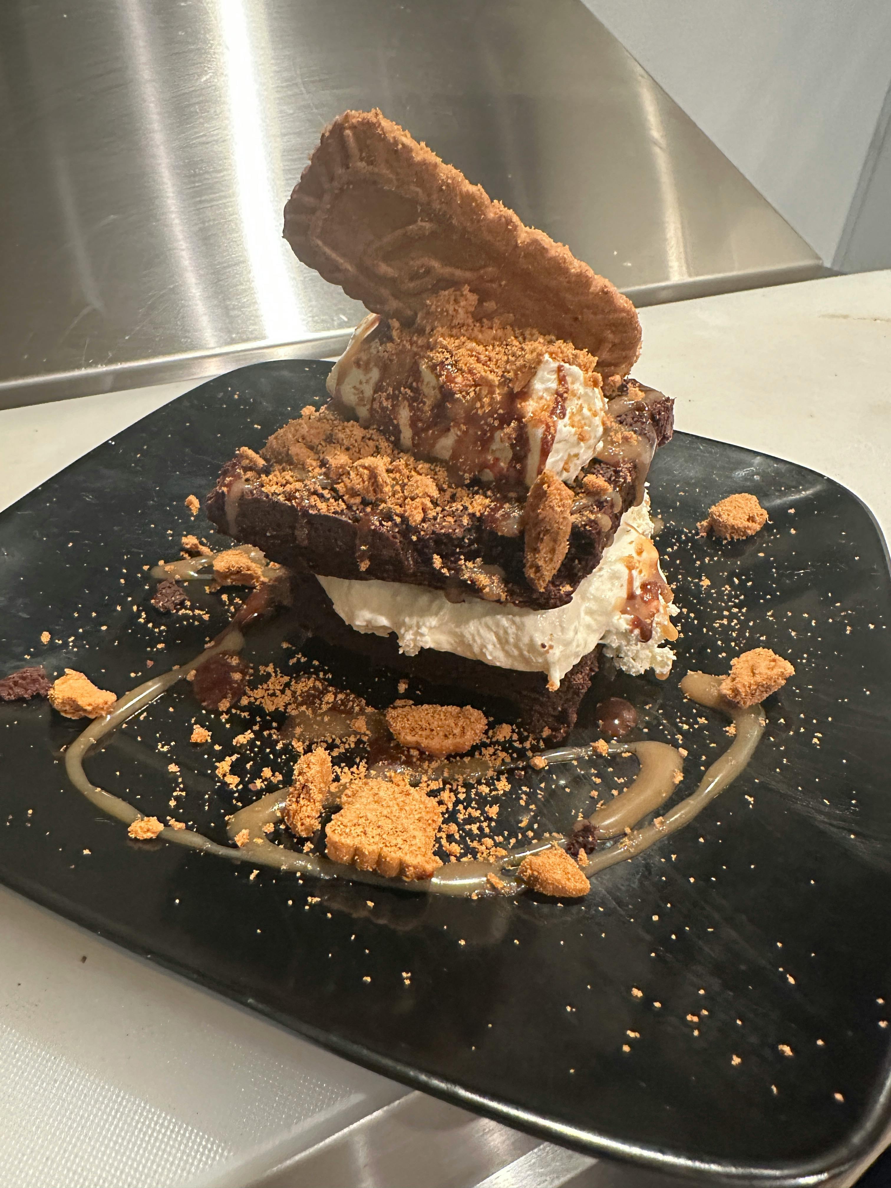 The Loaded Brownie from Justveggiez in Madison, WI