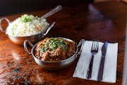 Beef Curry from India Palace in Lawrence, KS