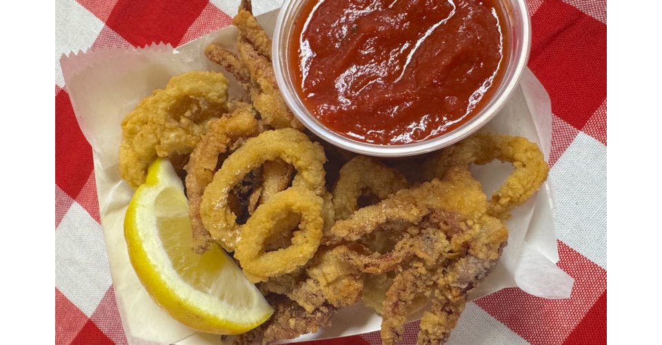 Fried Calamari with Marinara Sauce from Milwaukee Classic Pizza in Milwaukee, WI