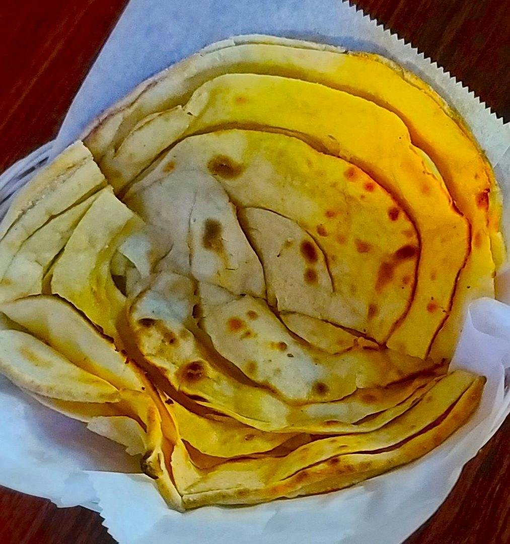 Laccha Paratha from OM Indian Cuisine in San Francisco, CA