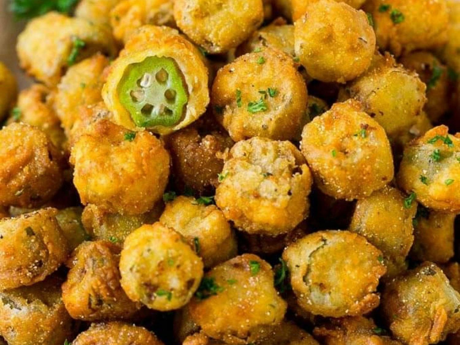 Fried Okra from Shawarma King in Milwaukee, WI