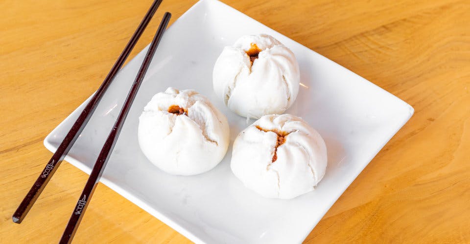 BBQ Pork Bao (3 Pieces) from Dumpling Haus in Madison, WI