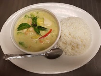 Avocado Green Curry (GF) from Simply Thai in Fort Collins, CO