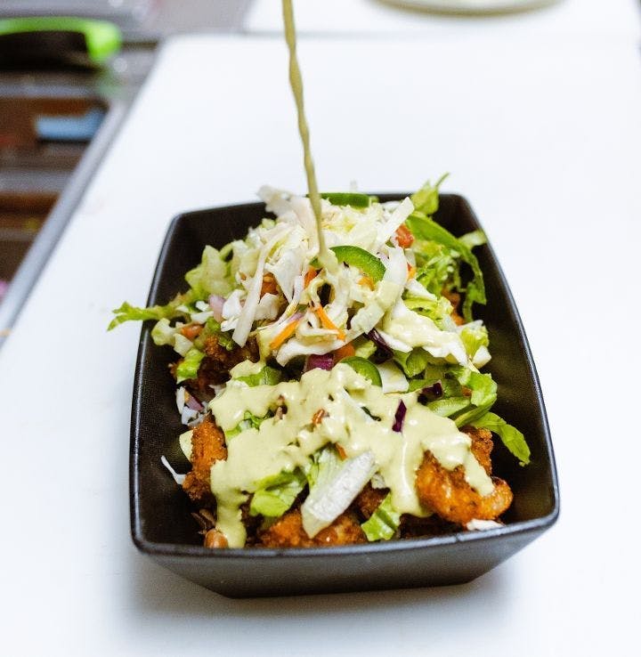 Shrimp en Fuego Bowl from Brushfire Tacos y Tapas - Happy Valley in Glendale, AZ