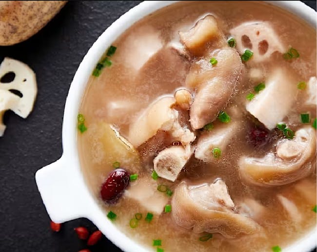 ??? Pig Feet Soup from DJ Kitchen in Philadelphia, PA