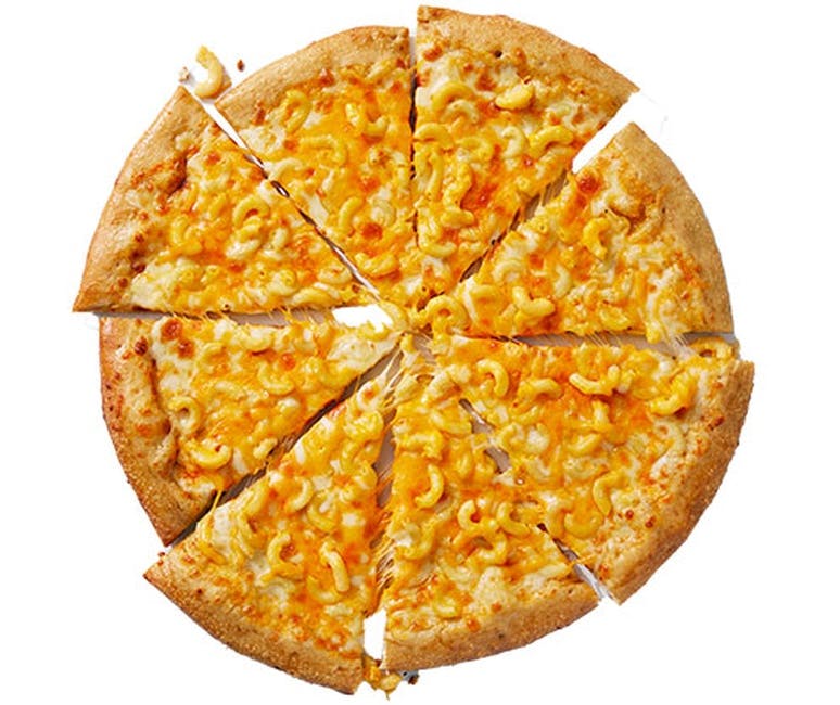 Mac N Cheese Pizza from Toppers Pizza - Green Bay Main Street in Green Bay, WI