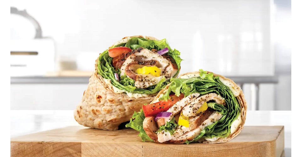 Creamy Mediterranean Chicken Wrap from Arby's: Dubuque Main St (6573) in Dubuque, IA