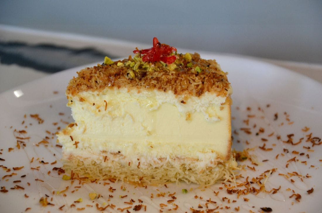 Knafeh Cheese Cake from Flames Mediterranean Bar & Grill - Melbourne in Melbourne, FL