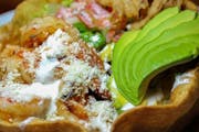 Tostada Bowl from Planet Taco - 9th Ave in New York, NY