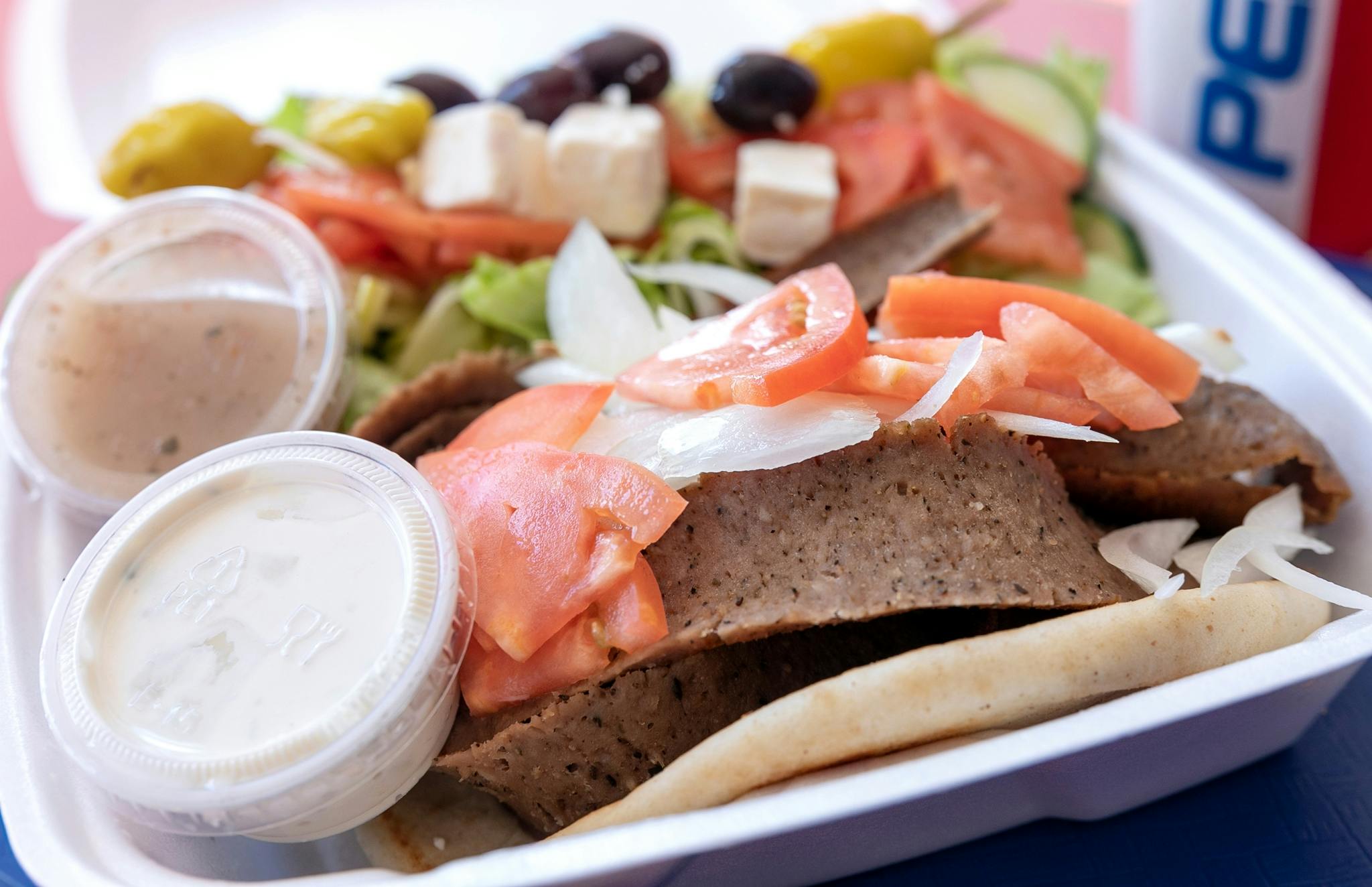 Gyro Plate from Niko's Gyros in Appleton, WI