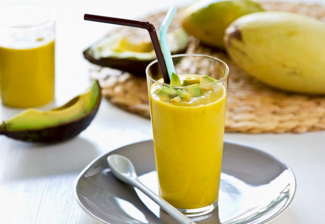 Mango Banana Smoothie ?????? from DJ Kitchen in Philadelphia, PA