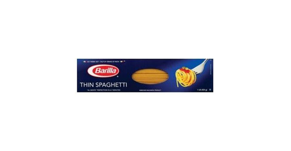 Barilla Thin Spaghetti No. 3 (16 oz) from CVS - E Reed Ave in Manitowoc, WI