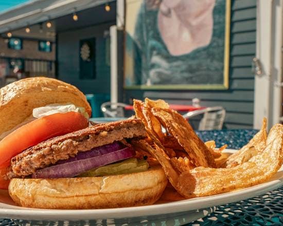 The Impossible Burger from Inga's Alpine Tavern in Denver, CO