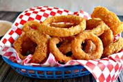 Onion Rings*** from All American BBQ in West Hills, CA