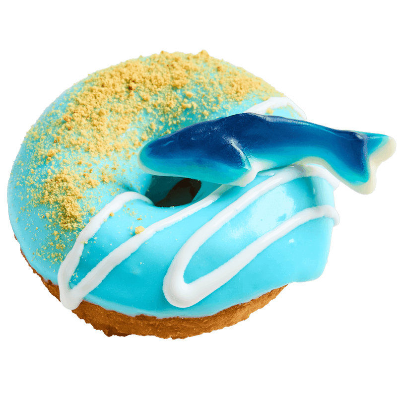 Shark Attack from Duck Donuts Madison in Madison, WI