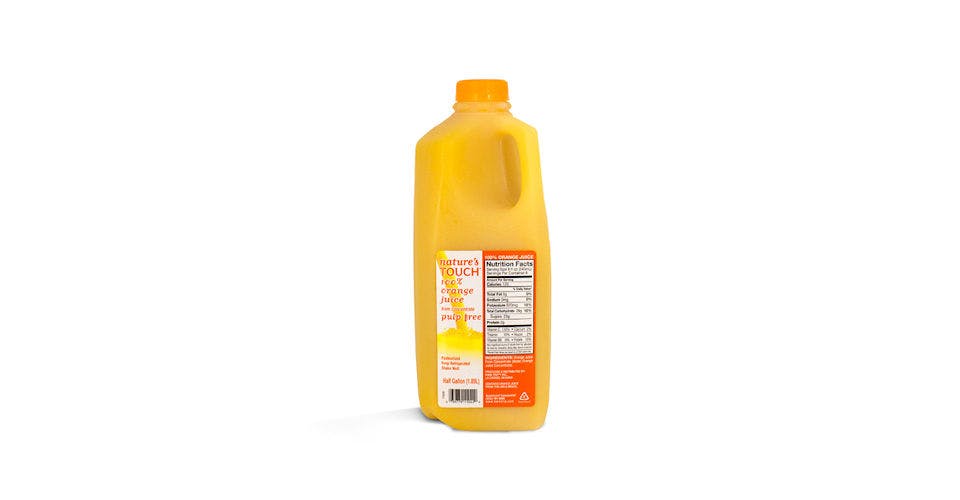 Nature's Touch Orange Juice, 1/2 Gallon from Kwik Trip - Madison N 3rd St in Madison, WI