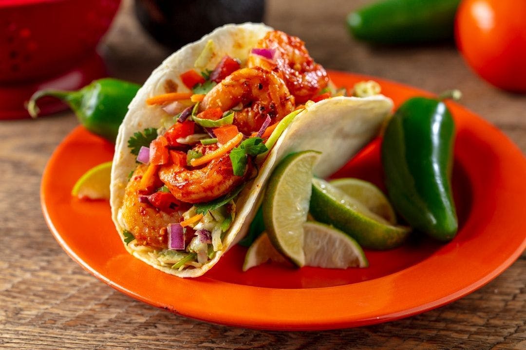 2 Shrimp Tacos from Brushfire Tacos y Tapas - Happy Valley in Glendale, AZ