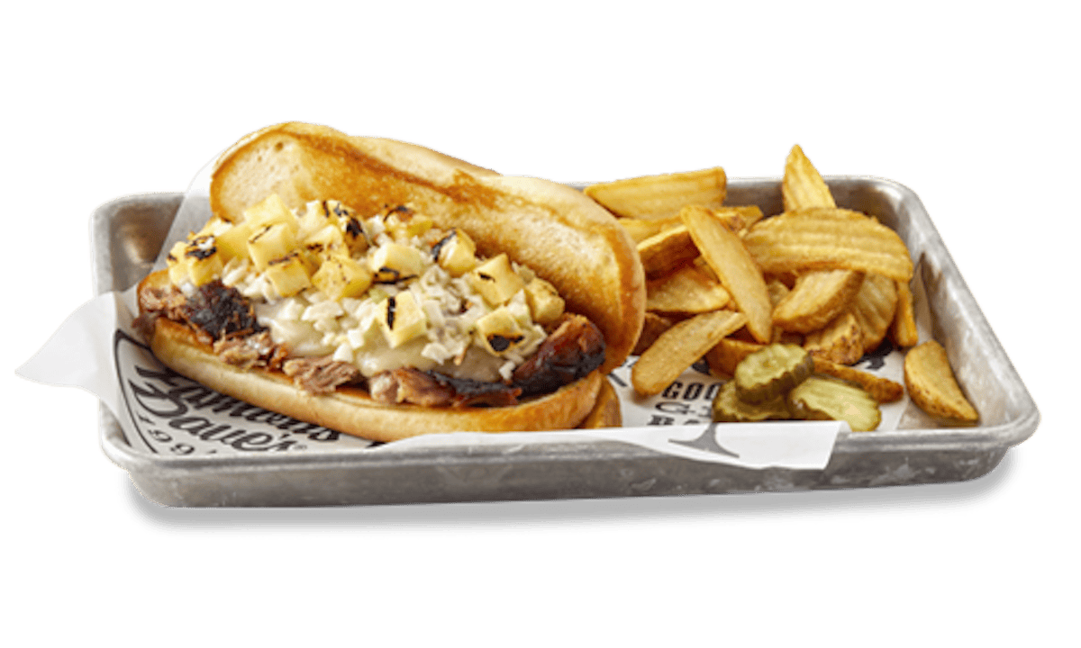 Hawaiian Pork Sandwich from Famous Dave's - Cedar Falls in Cedar Falls, IA