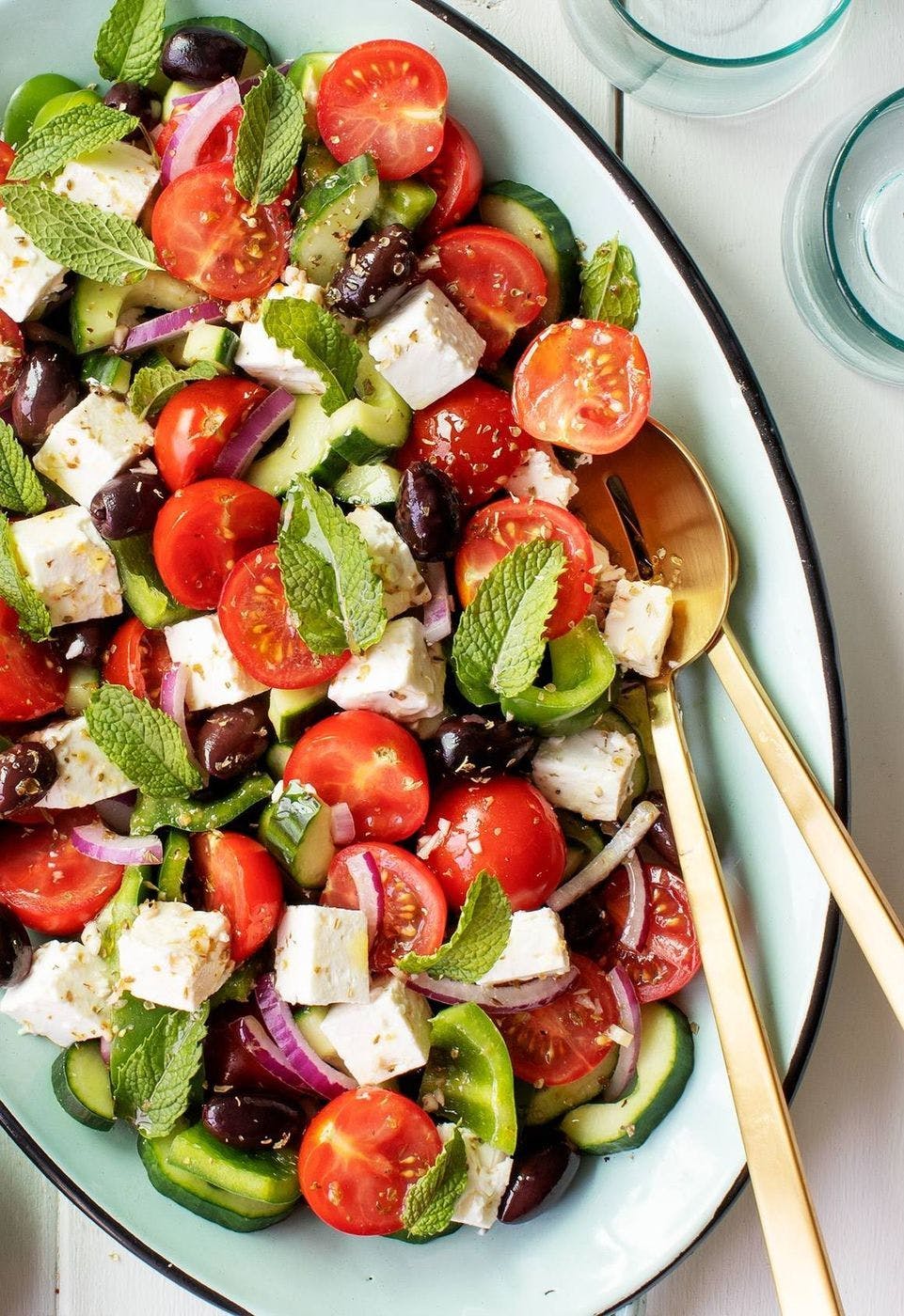 Small Greek Salad from Go Go Gyro Grill in Columbus, OH