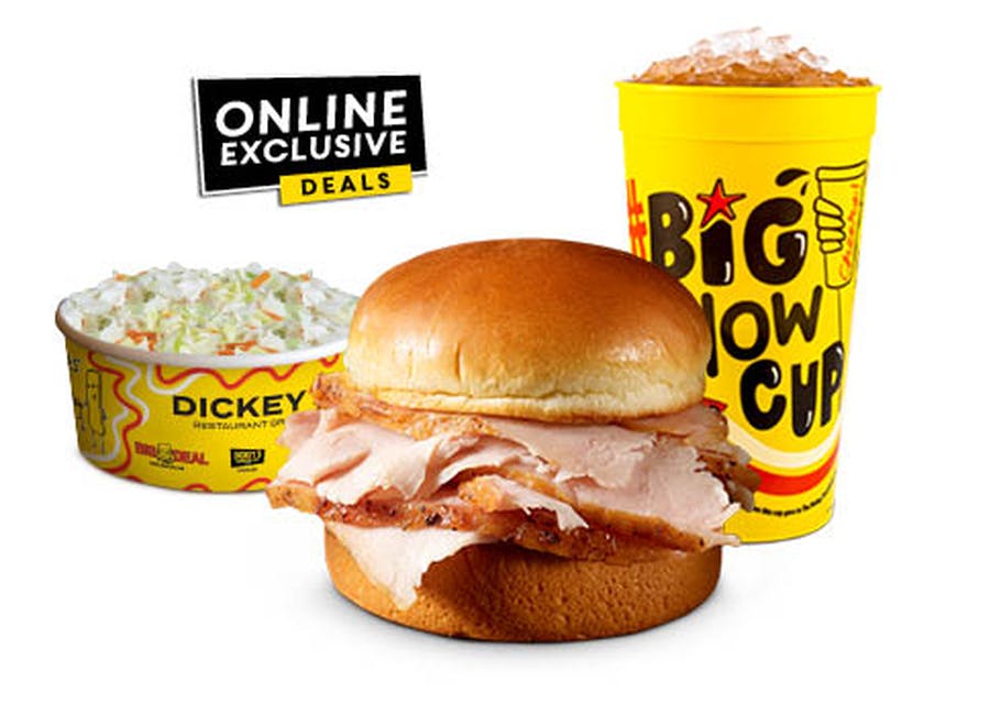 Turkey Sandwich Combo from Dickey's Barbecue Pit: Dallas Wycliff Ave (TX-0146) in Dallas, TX