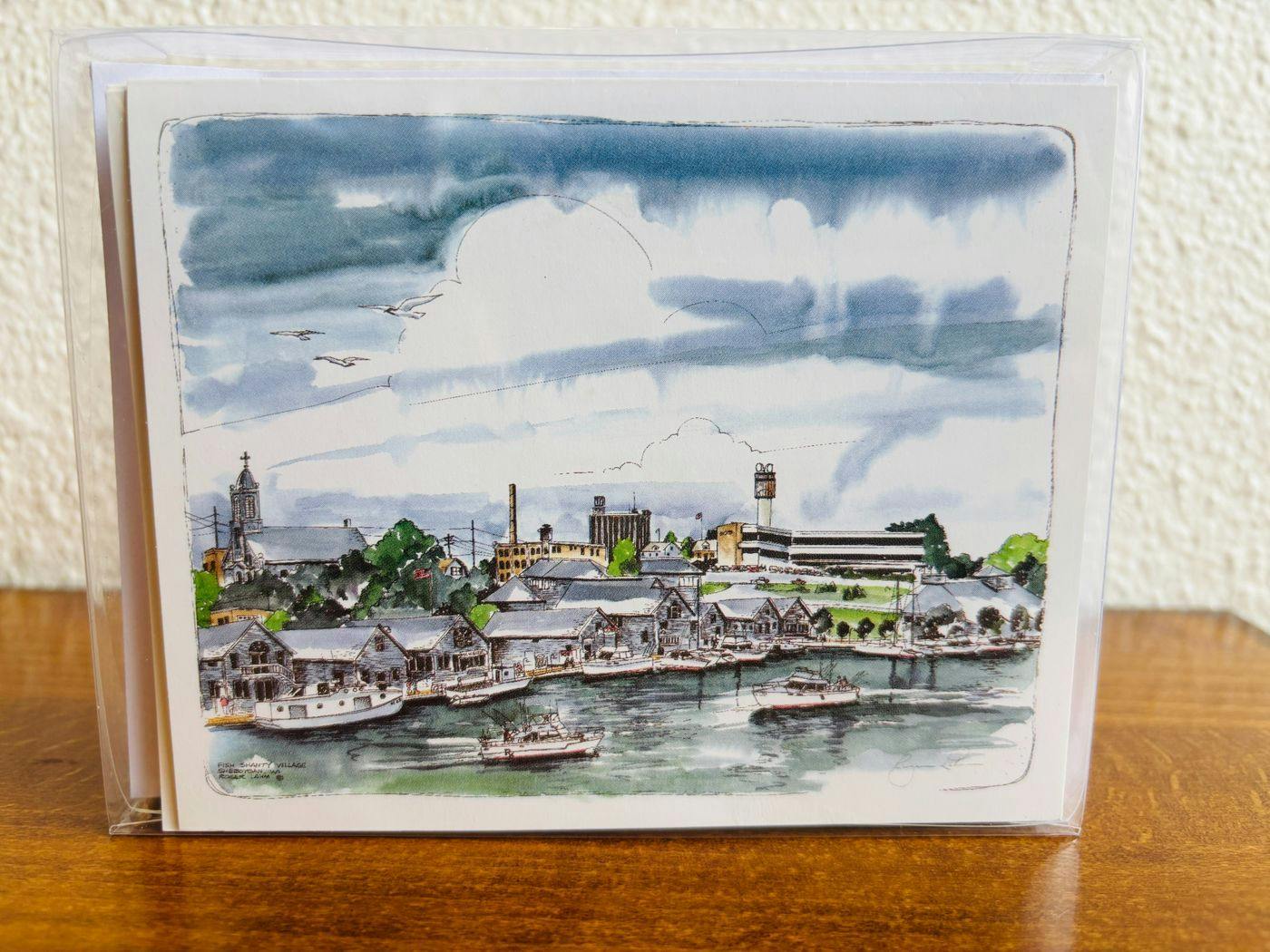 Sheboygan Area Note Cards by Roger Lahm from Arrosto Delicatessen in Sheboygan, WI