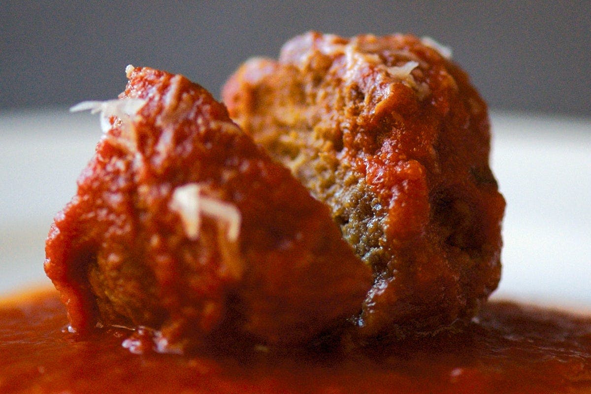2 Meatballs in Sauce from Sbarro - Crego Rd in DeKalb, IL
