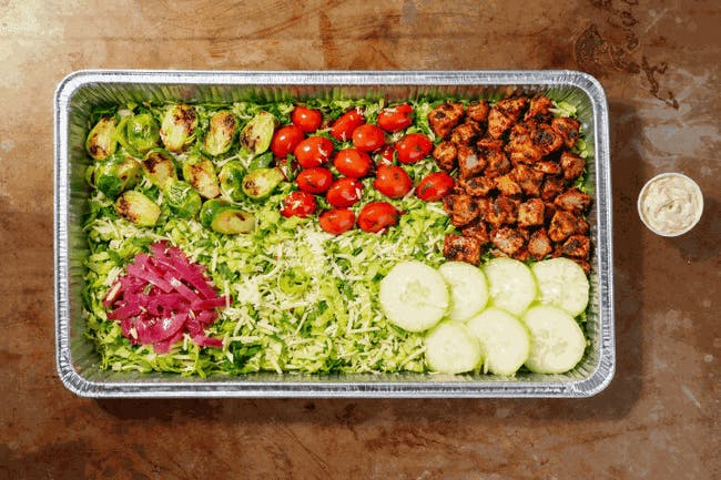 Garden Salad Tray. from 25 Burgers in New Brunswick, NJ