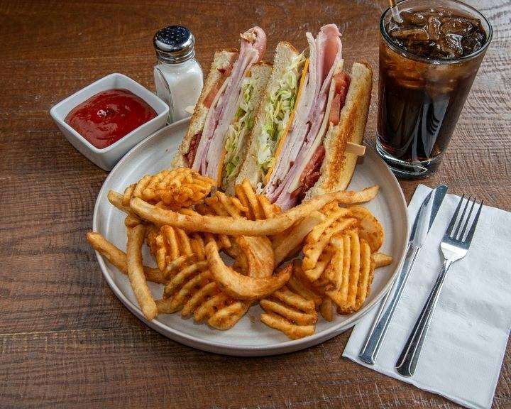 Club Sandwich from Plank Road Plate + Pour in De Pere, WI