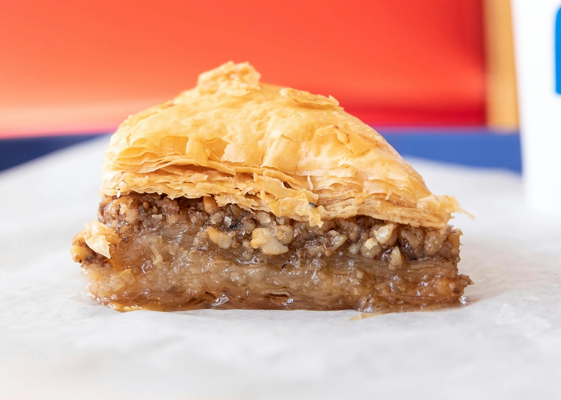 Honey Drenched Baklava Pastry from Niko's Gyros in Appleton, WI