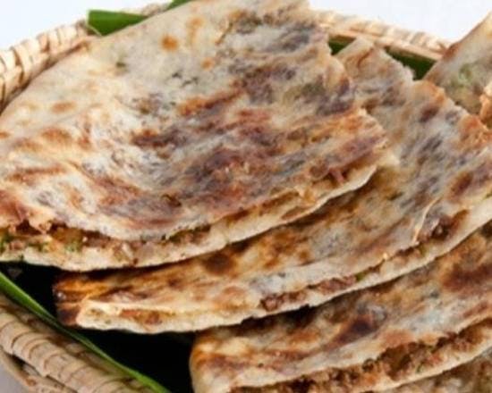 Kheema Kulcha from IGrill Kebabs & Biryanis in Santa Clara, CA