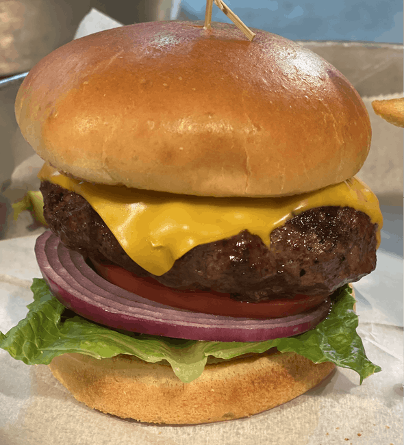 MAIN ST. STEAK BURGER from Cattleman's Burger and Brew in Algonquin, IL