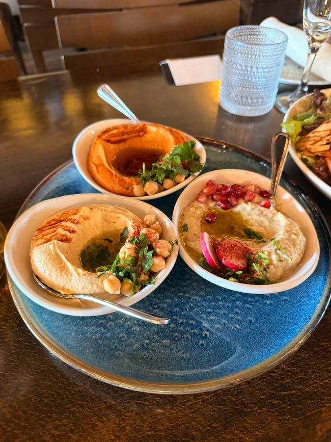 Cold Mezze Trio from Mezze #1 in Conroe, TX