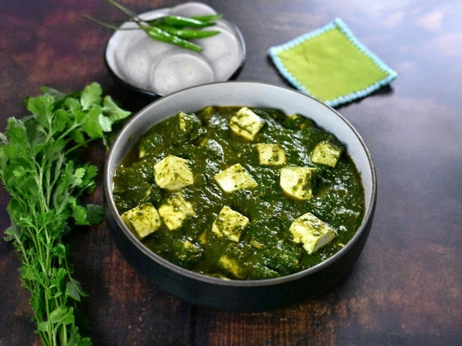 Saag from Cumin Fresh Indian Kitchen in Grand Haven, MI