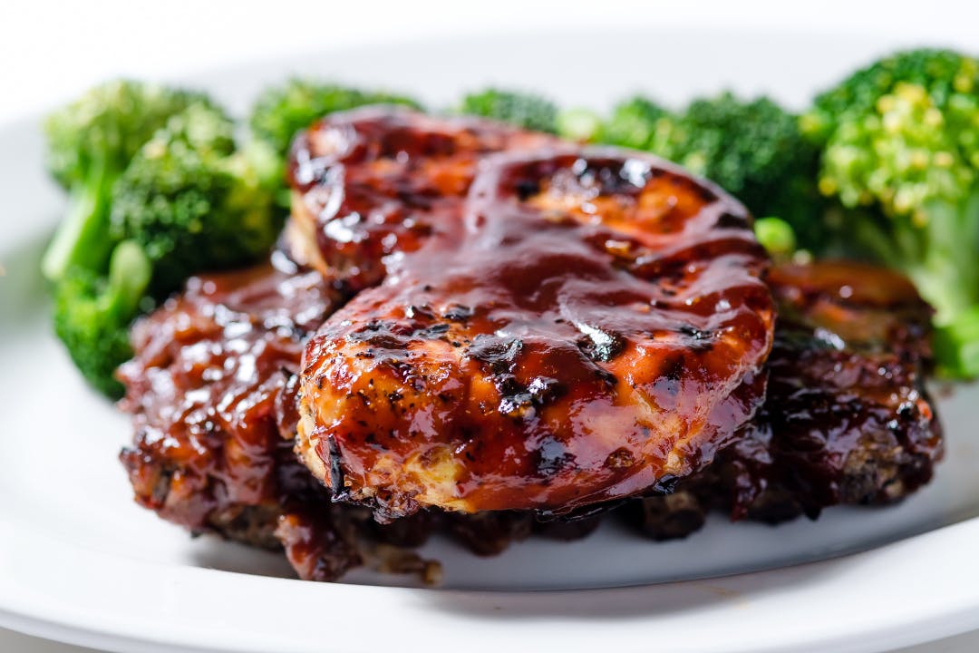 Ribs and Chicken from The All American Steakhouse & Sports Theater in Parkville, MD