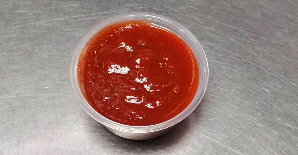 E15. Sriracha Hot Chili Sauce (2 oz.) from Flaming Wok Fusion in Madison, WI