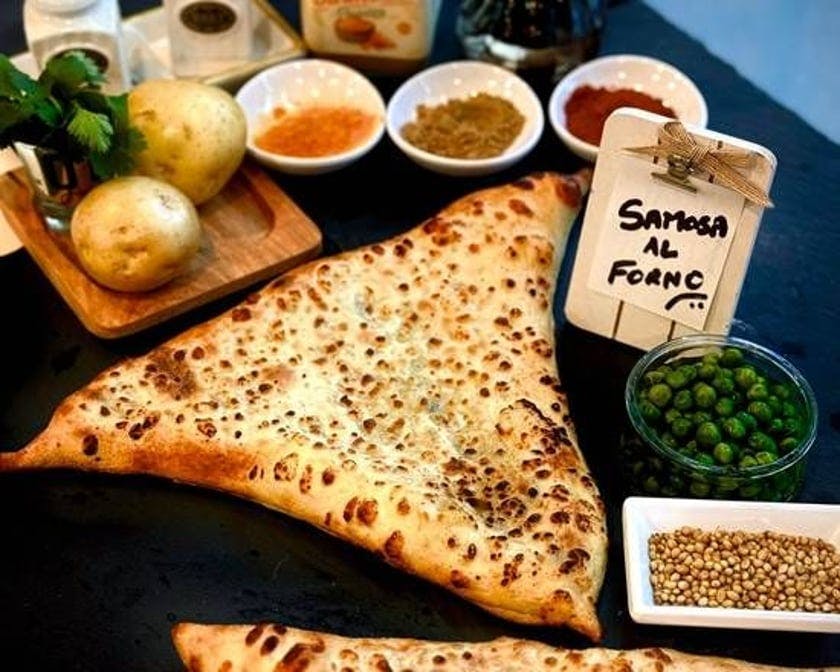 Samosa Al Forno (Monster Samosa) from Slice of Italy - Kent in Renton, WA