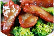 Roast Pork & Vegetables from Tra Ling's Oriental Cafe in Boulder, CO