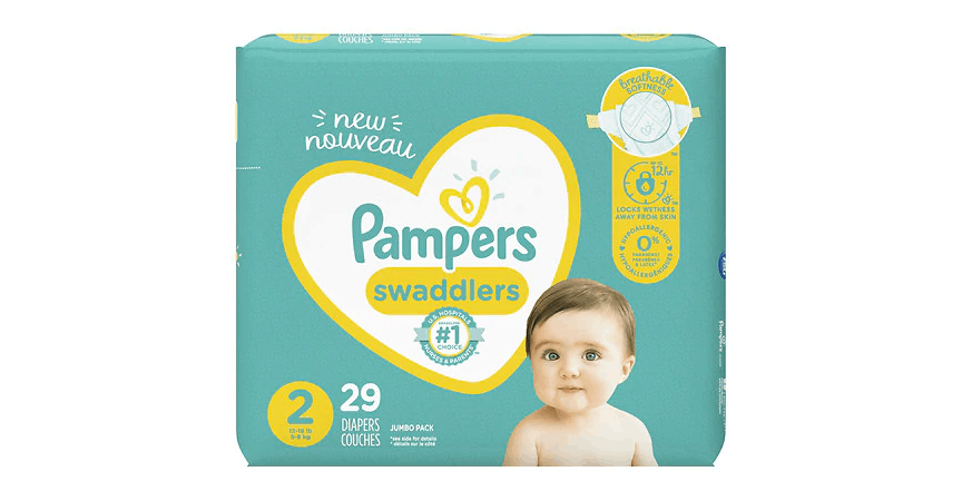 Pampers Swaddlers 2 (10-16 lbs) (29 ct) from EatStreet Convenience - Bluemont Ave in Manhattan, KS
