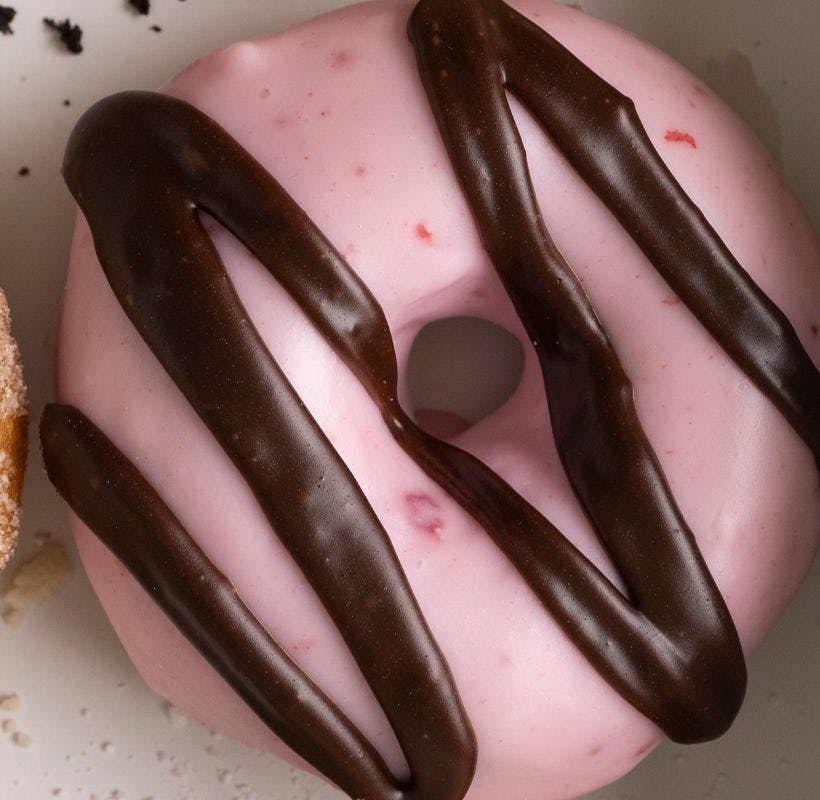 Chocolate Covered Strawberry from Duck Donuts Madison in Madison, WI