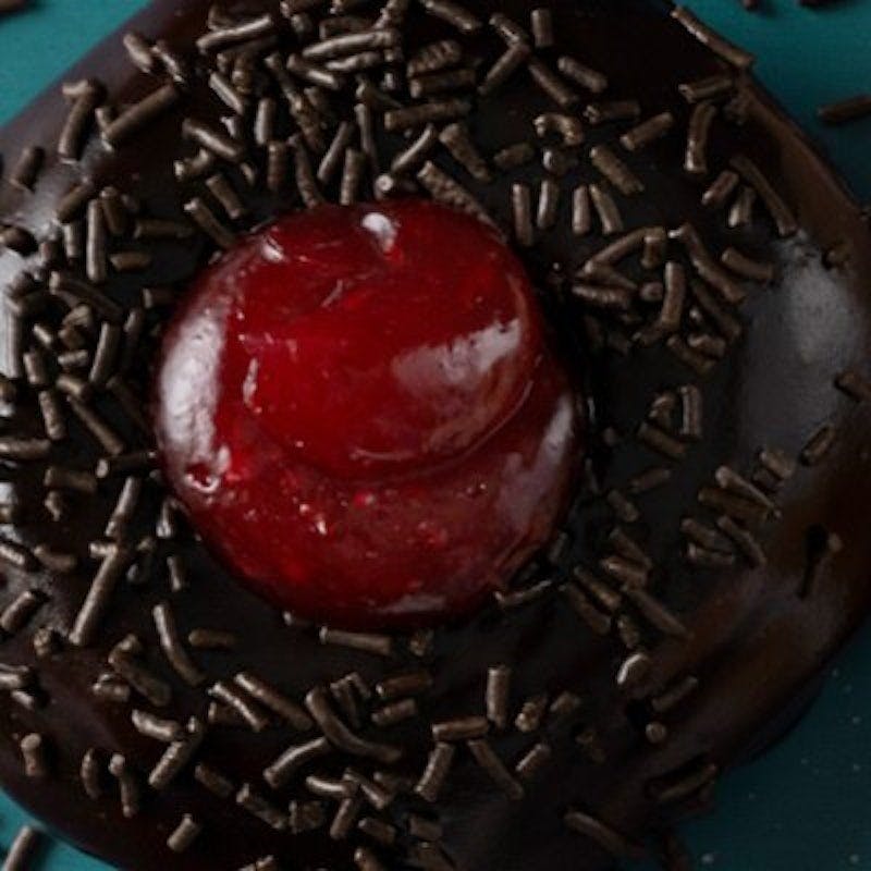 Chocolate Raspberry from Duck Donuts Madison in Madison, WI