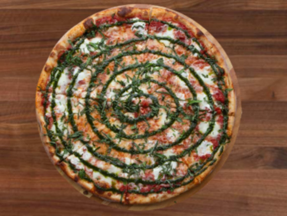 Margherita Burrata Pizza from We The Pizza Ballston - Wilson Blvd in Arlington, VA