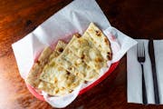 Naan from India Palace in Lawrence, KS