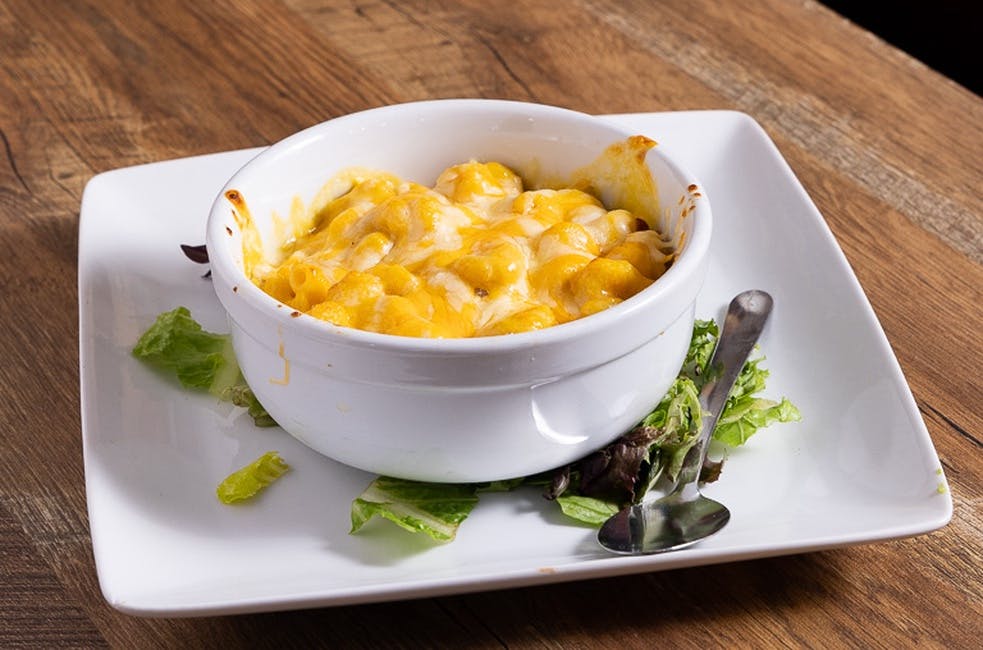 FOUR CHEESE MAC AND CHEESE from Cattleman's Burger and Brew in Algonquin, IL
