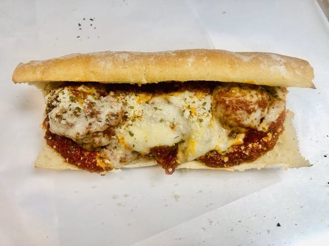 Meatball Parmigiana Sub from Rocco's NY Pizza and Pasta - Village Center Cir in Las Vegas, NV