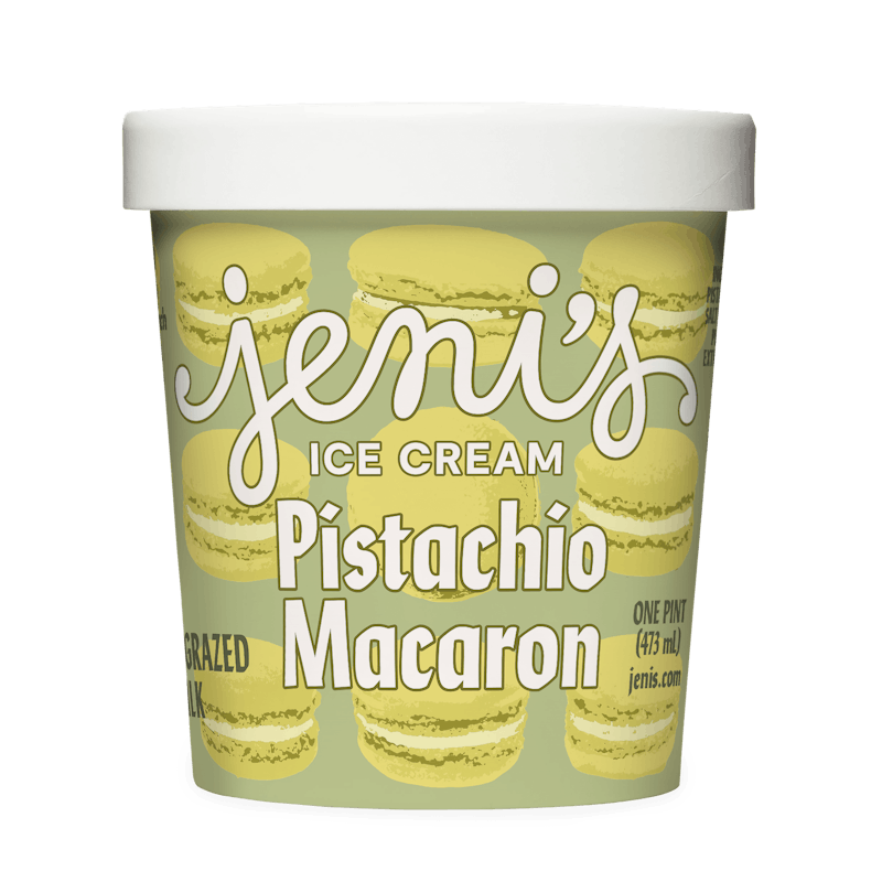 Pistachio Macaron Pint from Jeni's Splendid Ice Creams - University Ave in San Diego, CA