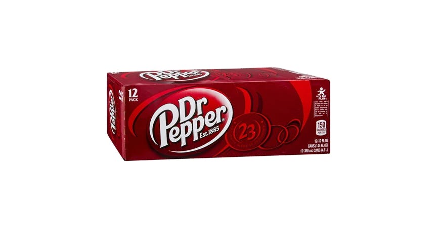 Dr. Pepper Soda 12 oz (12 pack) from EatStreet Convenience - N Main St in Fond du Lac, WI